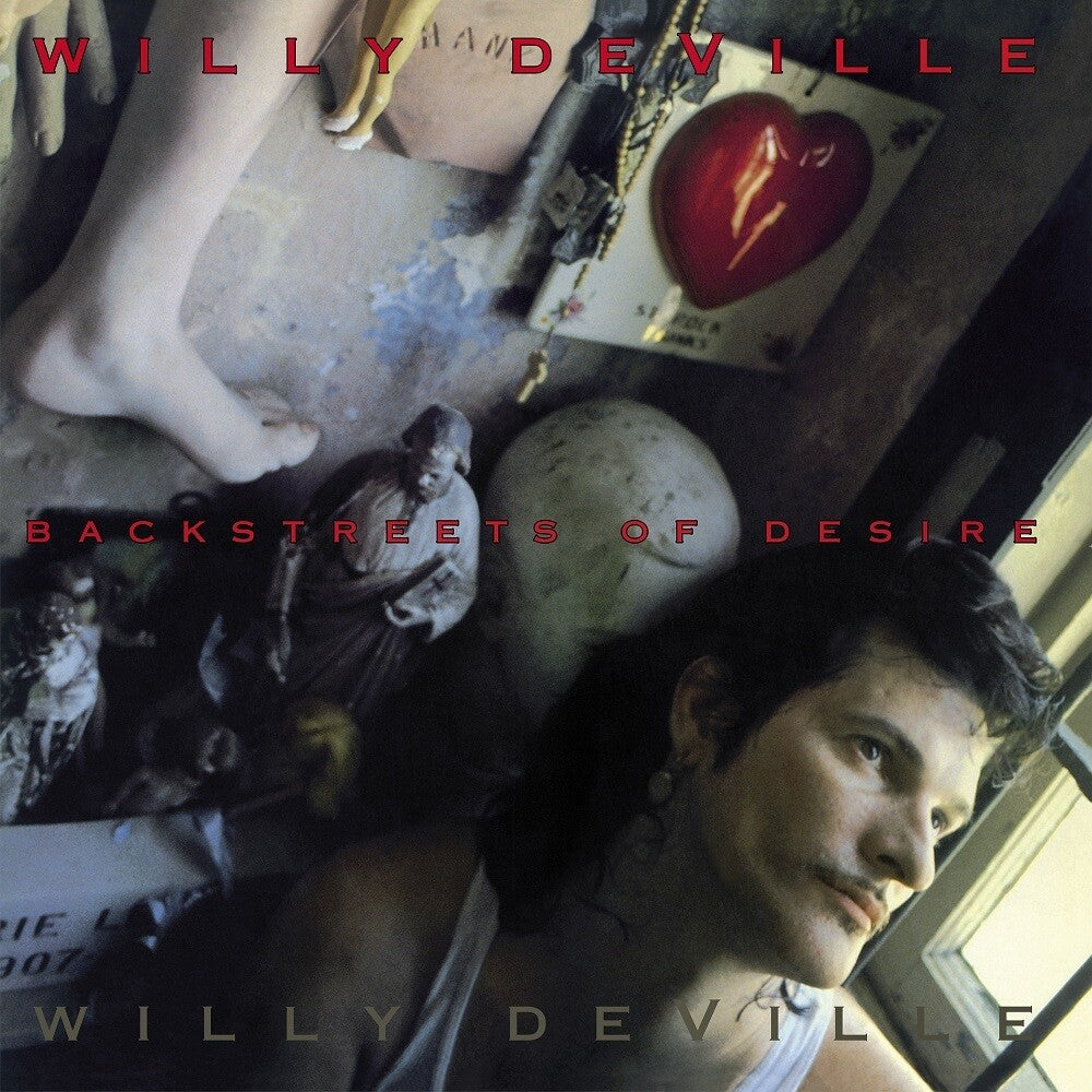 the album cover for Willy Deville - Backstreets Of Desire
