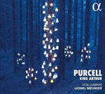 the album cover for Purcell / Meunier - King Arthur