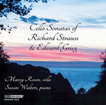 the album cover for Grieg / Rosen / Walters - Cello Sonatas of Richard Strauss & Edvard Grieg