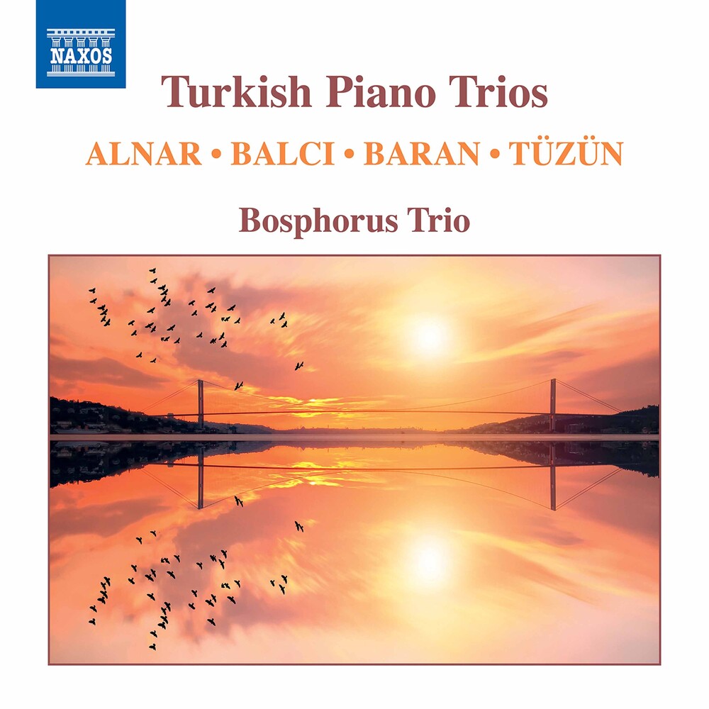 the album cover for Alnar / Bosphorus Trio - Turkish Piano Trios