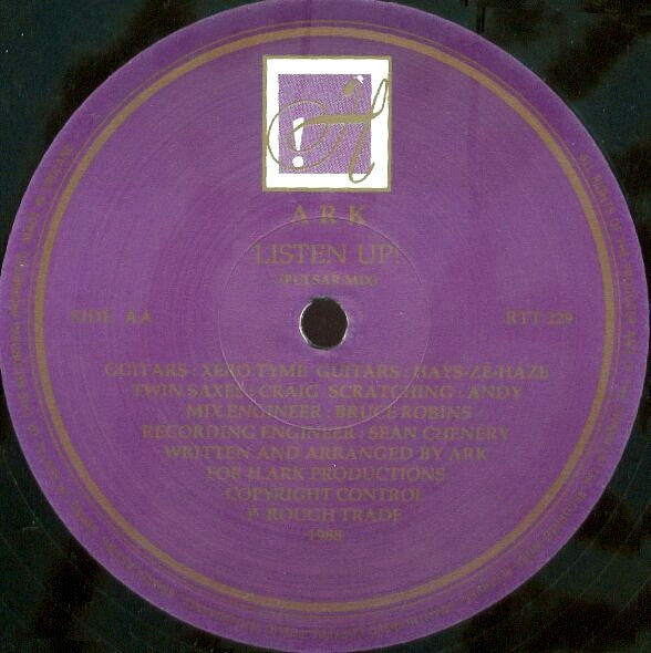 A.R.K* : Listen Up! (12")