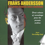 the album cover for Andersson - Great Danish Bass Baritone