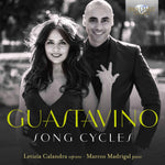 the album cover for Letizia Calandra - Song Cycles
