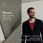 the album cover for Mozart / Manze / Scottish Chamber Orch - Piano Concertos 19 & 27