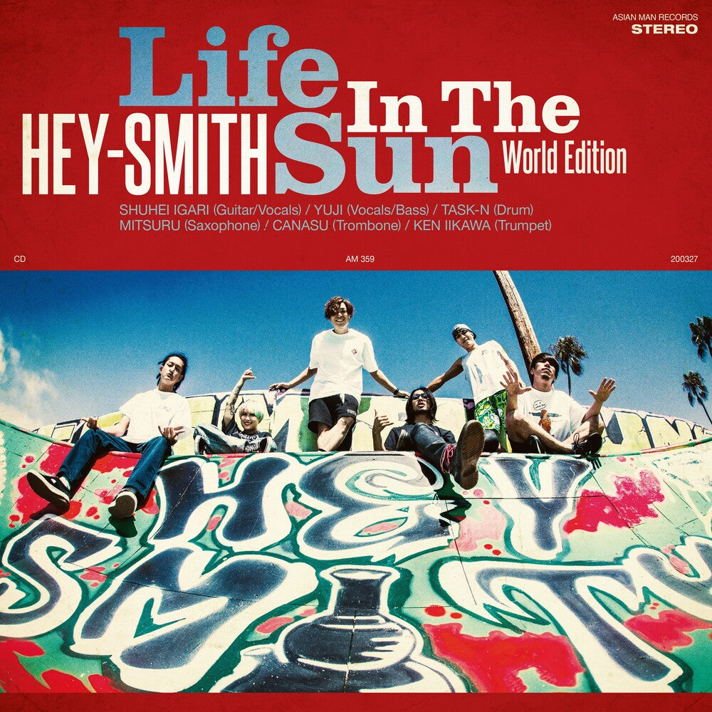 the album cover for Hey-Smith - Life In The Sun: World Edition