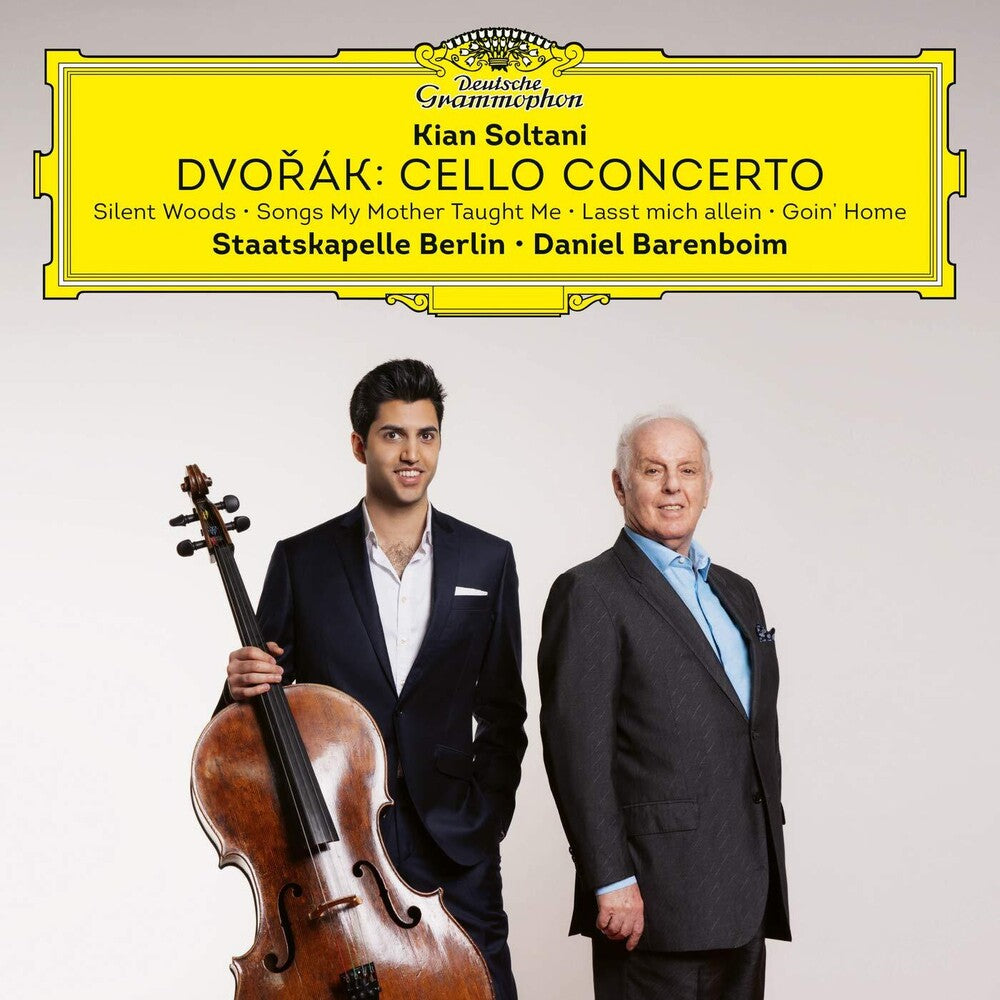the album cover for Kian Soltani / Barenboim / Staatskapelle Berlin - Dvorak: Cello Concerto