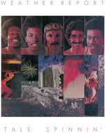 the album cover for Weather Report - Tale Spinnin'
