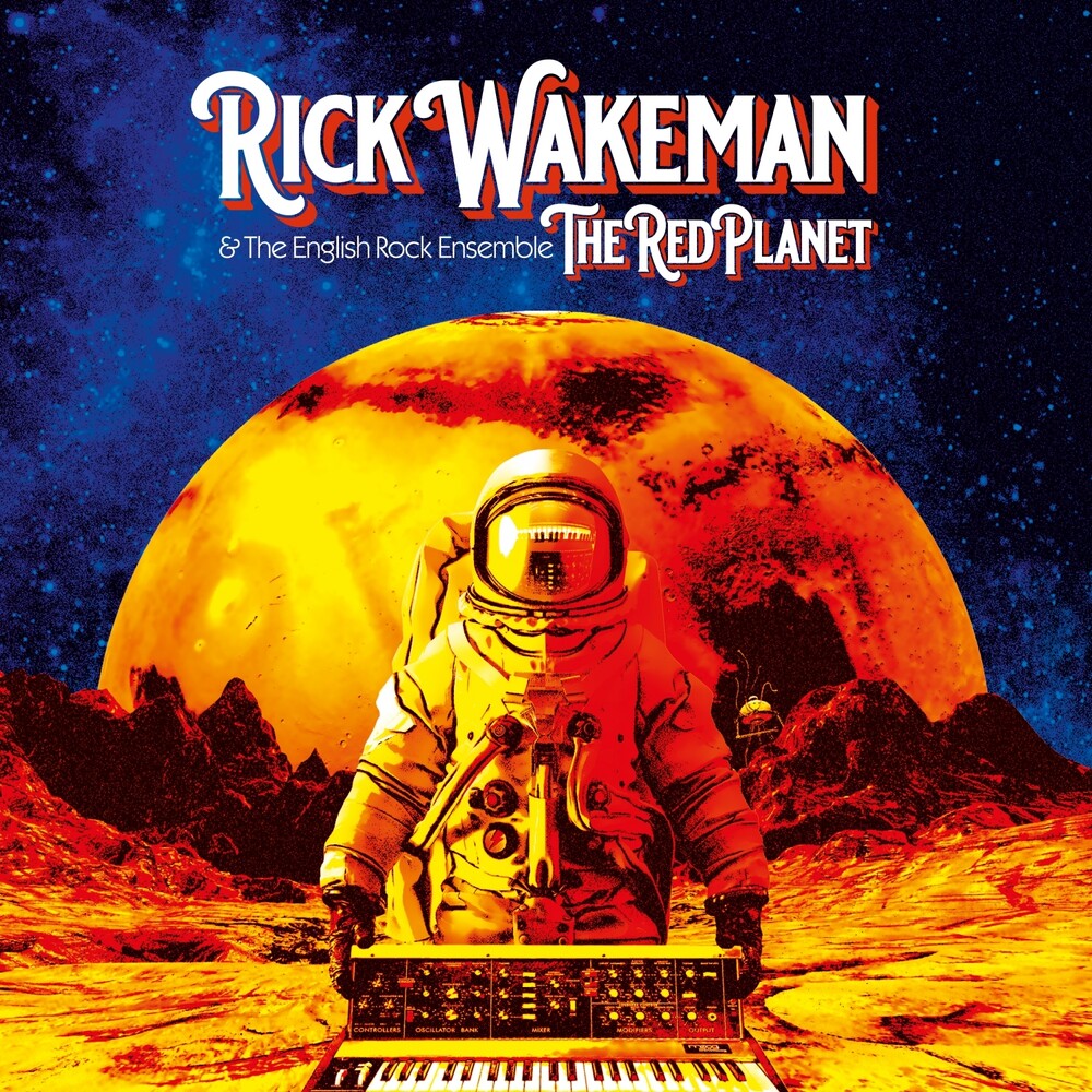 the album cover for Rick Wakeman - Red Planet