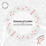 the album cover for Lewis / Ivory Duo Piano Ensemble - Elements of London