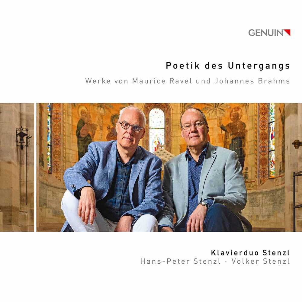 the album cover for Brahms / Stenzl - Poetik Des Untergangs