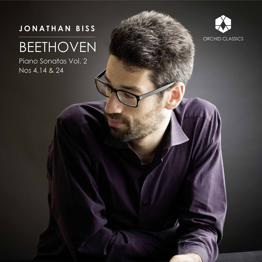 the album cover for Beethoven / Biss - Piano Sonatas 2