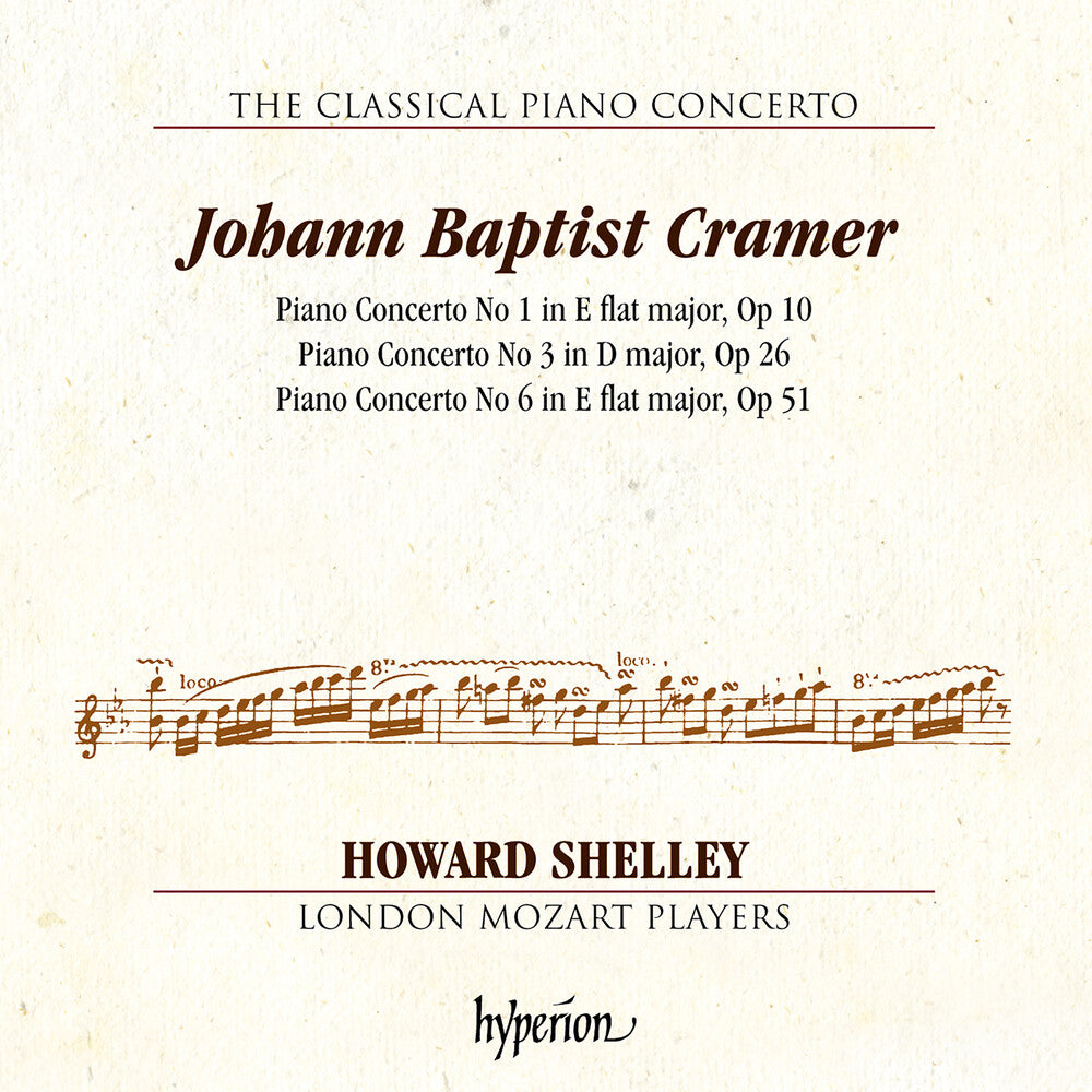 the album cover for Howard Shelley - The Classical Piano Concerto Vol. 6