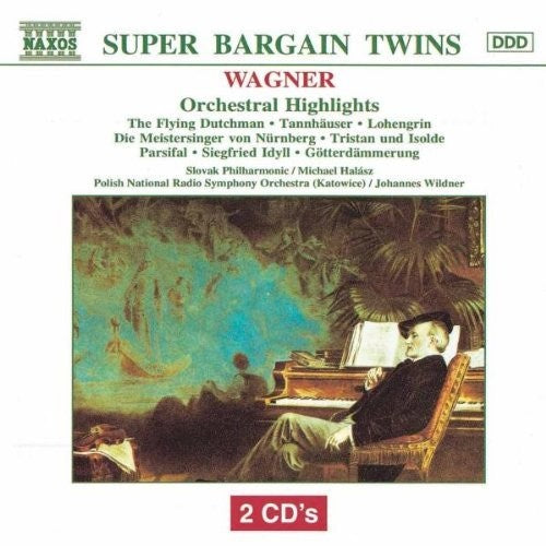 the album cover for Wagner - Orchestral Highlights