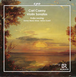 the album cover for Czerny / Lessing / Kuerti - Violin Sonatas