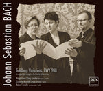 the album cover for J Bach S / Fender - Goldberg Variations
