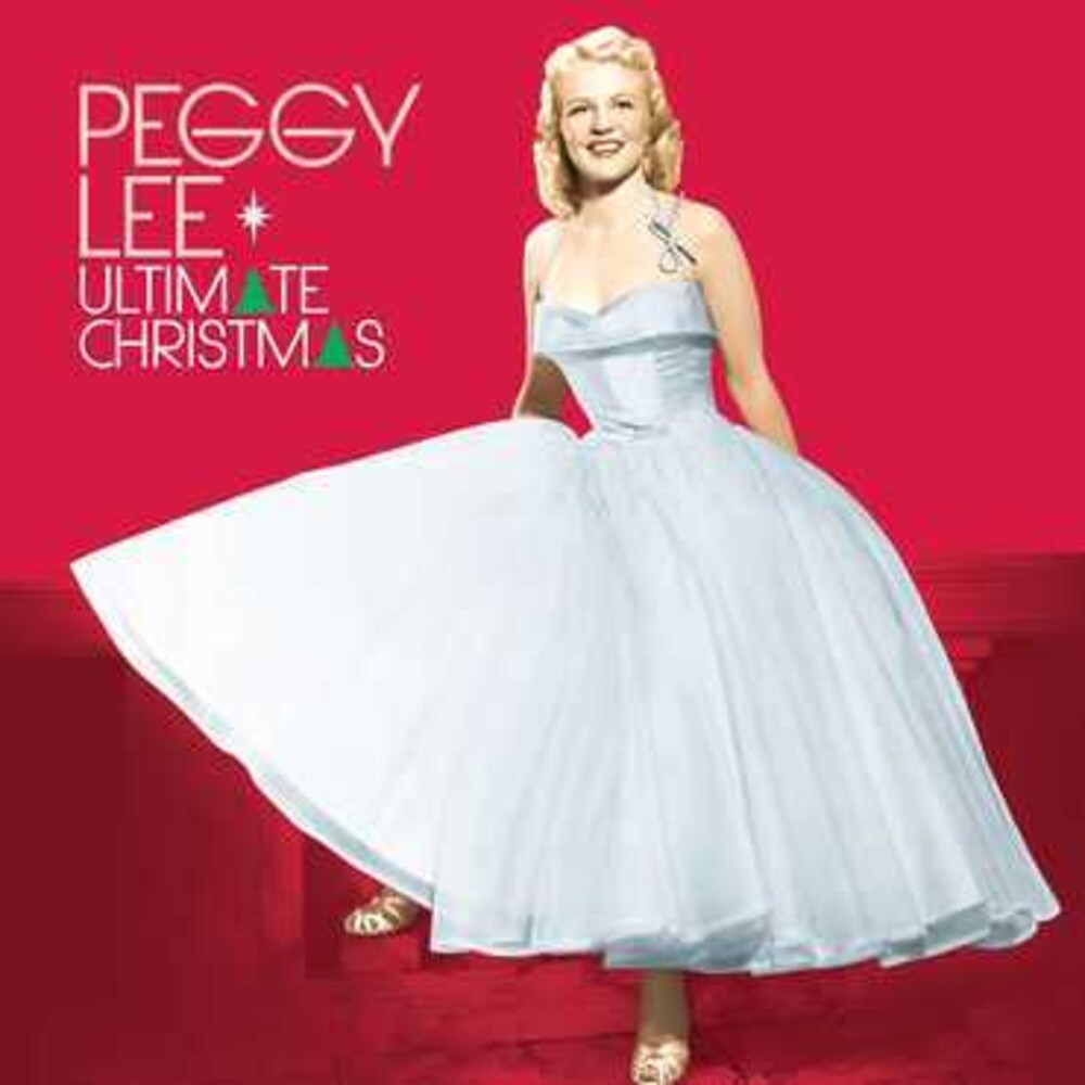 the album cover for Peggy Lee - Ultimate Christmas