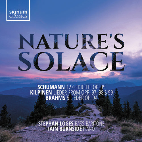 the album cover for Stephan Loges - Nature's Solace