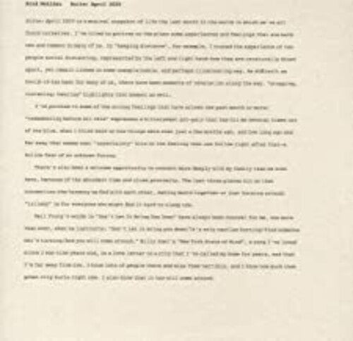 Brad Mehldau - Suite: Abril 2020 (Vinilo)