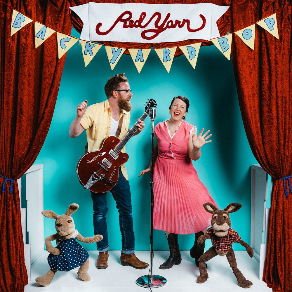 the album cover for Red Yarn - Backyard Bop