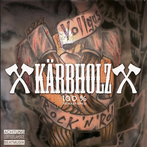 the album cover for Karbholz - 100%
