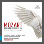 the album cover for Mozart / Arman - Requiem D-Moll 626