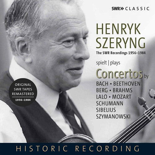 Varios artistas - Henryk Szeryng interpreta conciertos (CD)