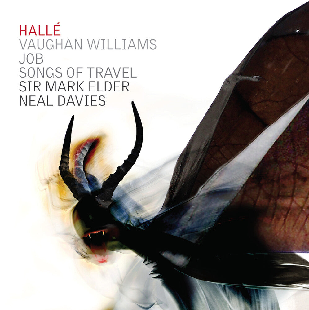 the album cover for Hallé - Job / Songs of Travel