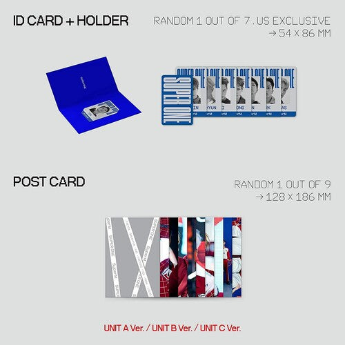 SuperM - SuperM The 1st Album Super One (Unit B Ver. LUCAS & BAEHKYUN & MARK) (CD)