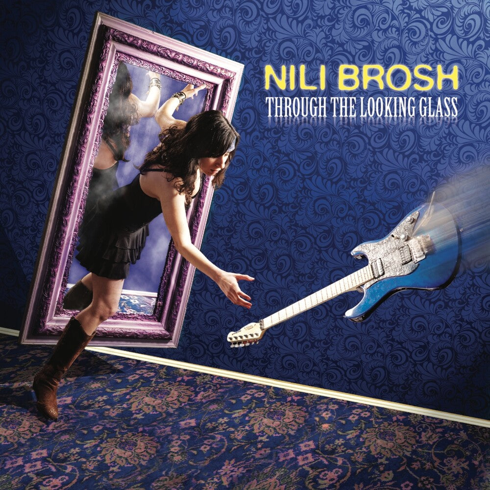 the album cover for Nili Brosh - Through The Looking Glass