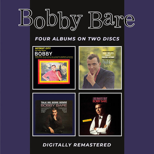 Bobby Bare - Detroit City y otros éxitos / A 800 kilómetros de casa / Dime algo de sentido común / Un pájaro llamado ayer + pistas adicionales (CD)