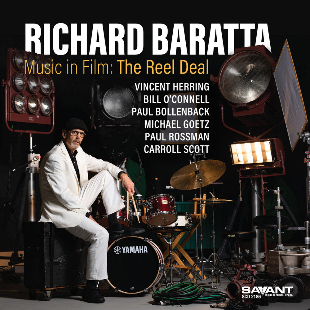 the album cover for Richard Baratta - Music In Film: The Reel Deal