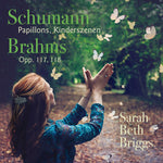 the album cover for Sarah Beth Briggs - Papillons / Kinderszenen