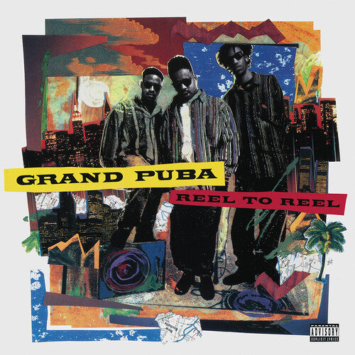 Grand Puba - Reel to Reel (LP-1 Tangerine Orange with Canary Yellow & LP-2 Blue Jay with White) (Vinyl)