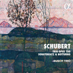 the album cover for Schubert / Busch Trio - Trio 100
