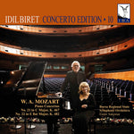 the album cover for Mozart / Biret / Sakpinar - Piano Concertos 20 & 21