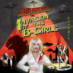 the album cover for Josie Cotton - Invasion Of The B-girls