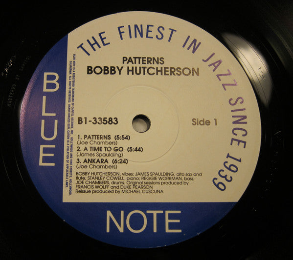 Bobby Hutcherson : Patterns (LP, Album, Ltd, RE, 180)