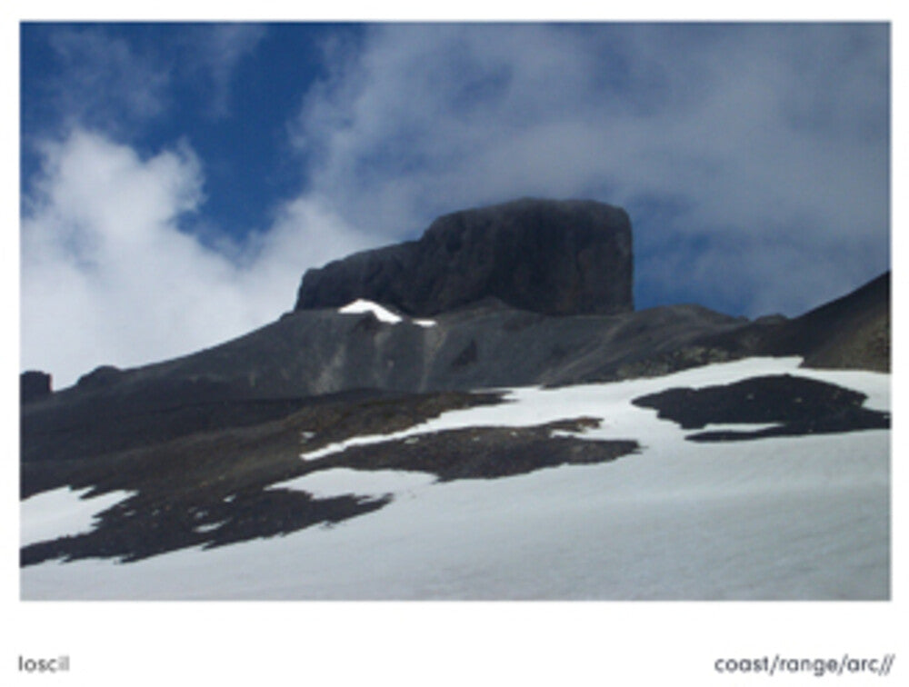 the album cover for Loscil - Coast/ Range/ Arc//