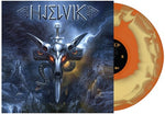Hjelvik - Welcome to Hel (Orange Mustard Swirl) (Vinyl)