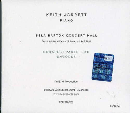 Keith Jarrett - Concierto de Budapest (CD)