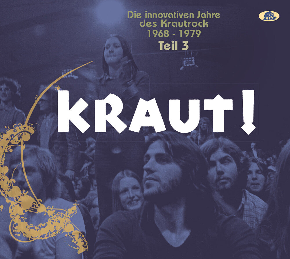 the album cover for Kraut Die Innovativen Jahre Des Krautrock / Var - Kraut: Die Innovativen Jahre Des Krautrock 1968-1979, Vol. 3 (VariousArtists)