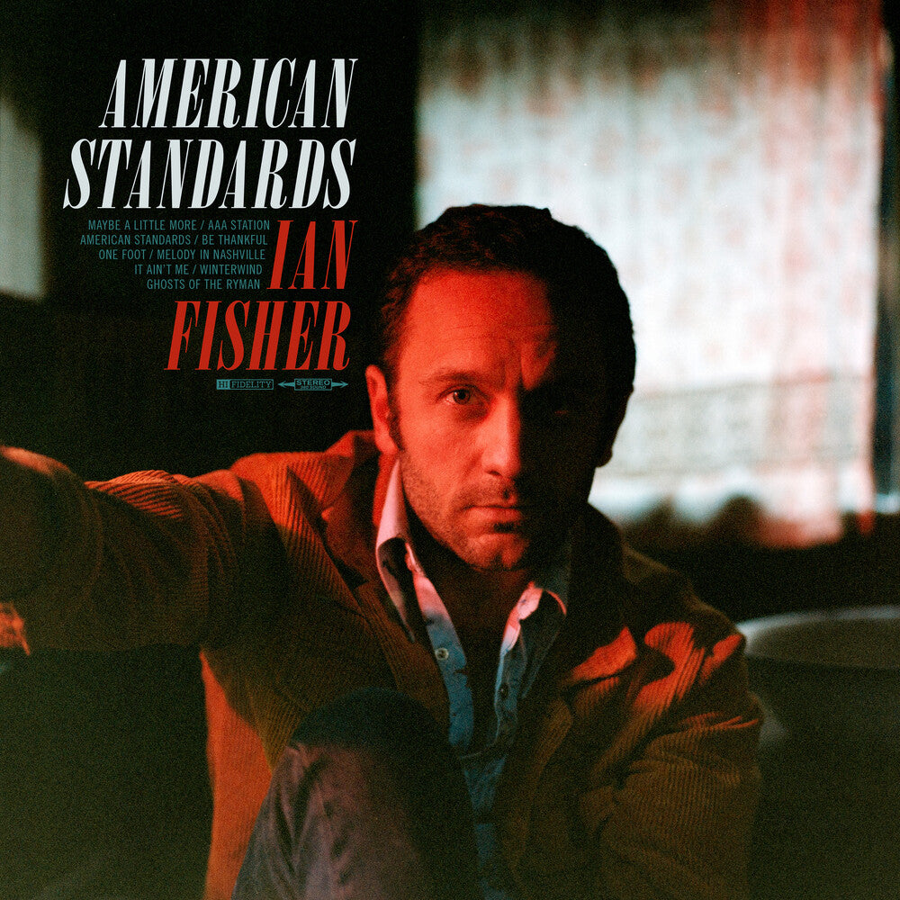 the album cover for Ian Fisher - American Standards