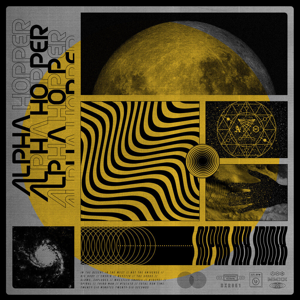 the album cover for Alpha Hopper - Alpha Hex Index