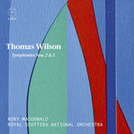 the album cover for Wilson / Royal Scottish National Orch / Macdonald - Symphonies 2 & 5