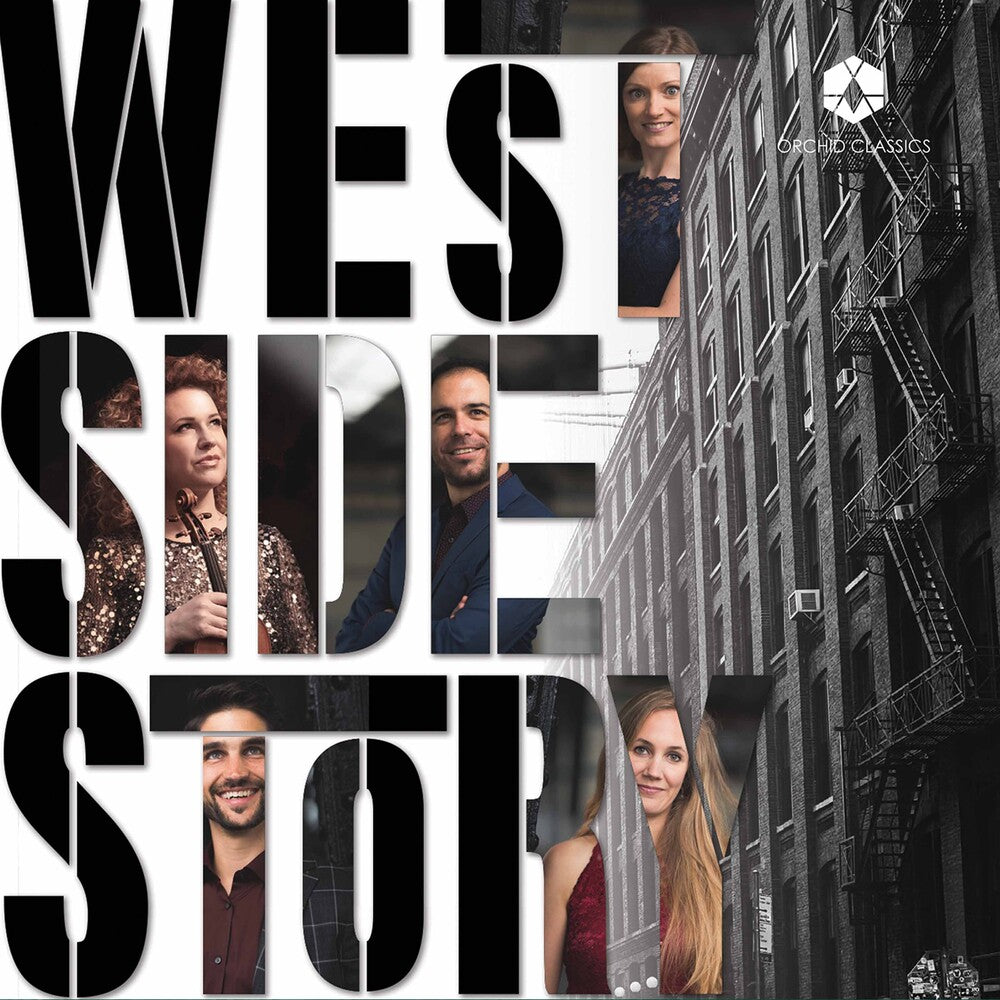 the album cover for Bernstein - West Side Story