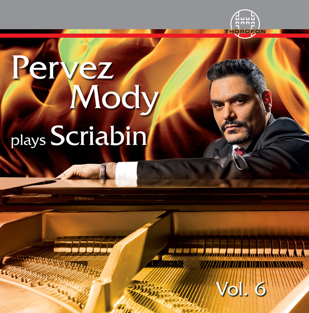 the album cover for Scriabin - Pervez Mody Plays Scriabin 6