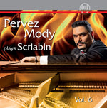 the album cover for Scriabin - Pervez Mody Plays Scriabin 6