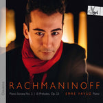 the album cover for Rachmaninoff - Piano Sonata 2