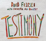the album cover for David Friesen - Testimony