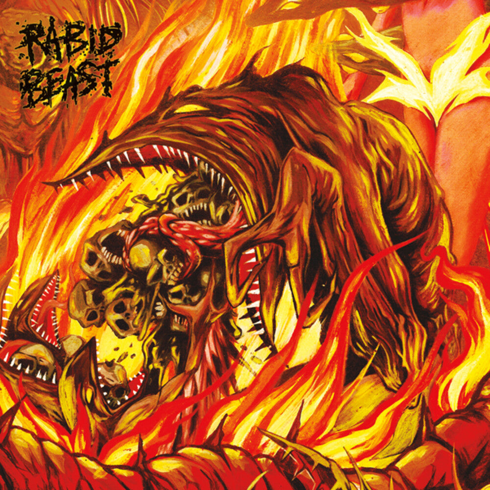 the album cover for Rabid Beast - Rabid Beast